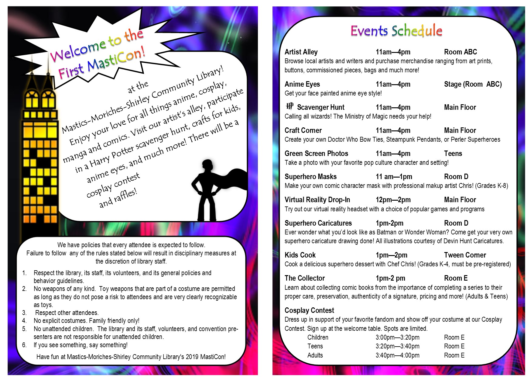 MastiCon 2019! MasticsMorichesShirley Community Library