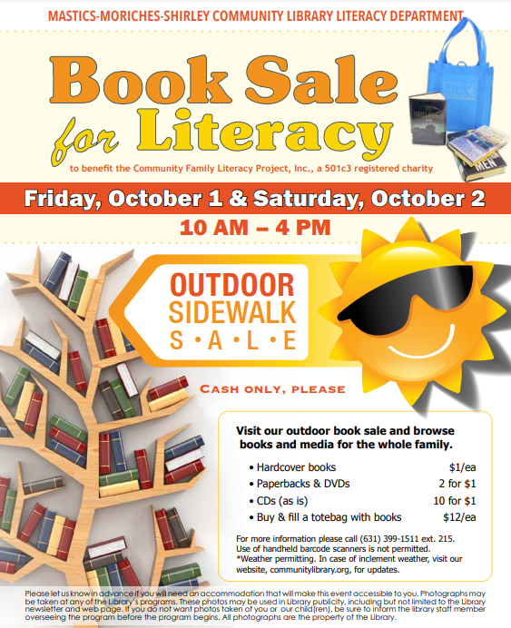 Book Sale for Literacy
