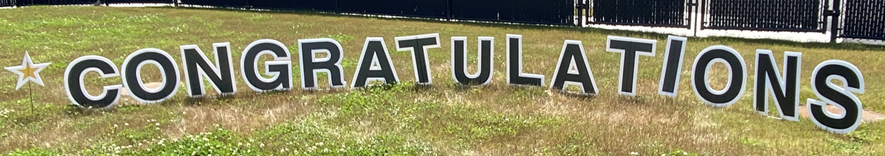 Congratulations Lawn Sign Kit