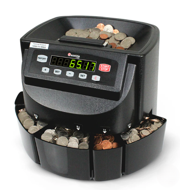 Cassida C200 coin sorter