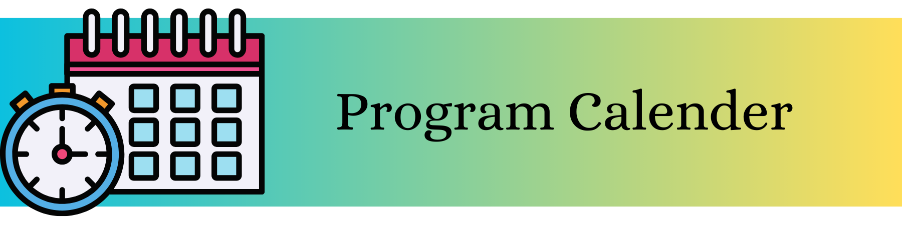 Program Calendar
